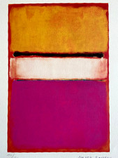 Mark rothko Lithographie ( COA