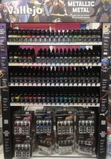 VALLEJO 18ml "TRUE METALLIC METAL" LOT 5 POTS