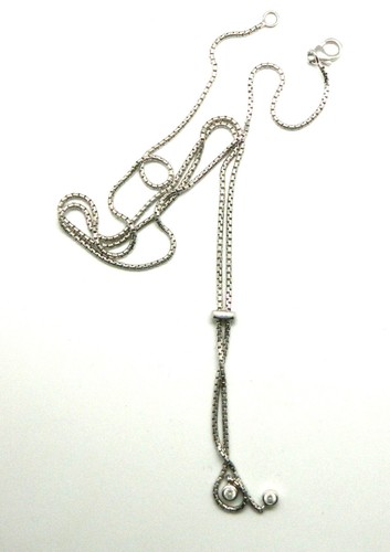 Joli collier argent - en,