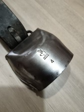 CLOCHE DE VACHE " VARRONE PREMANA" CHAMONIX. Numéro 4, Chamois. Collier cuir 