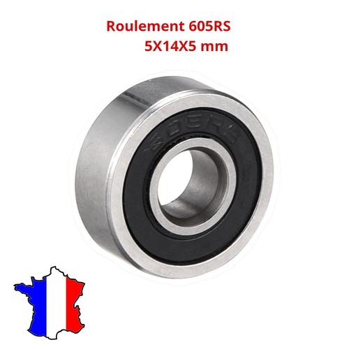 605 2rs roulement billes - roulement, 5