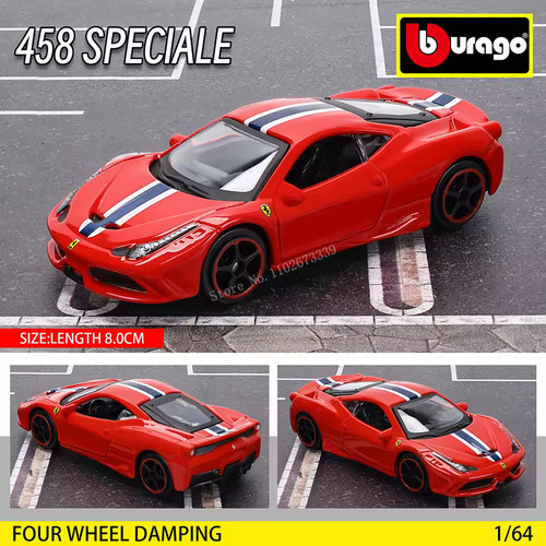 Bburago ferrari 458 - bburago,