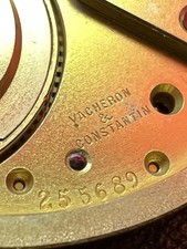 Mouvement de montre gousset poche VACHERON CONSTANTIN cylindre 38mm