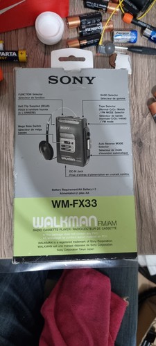 Sony walkman fx33 am - wm-fx33,