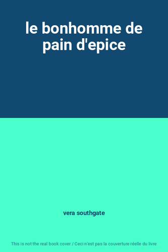 Bonhomme pain d epice - le, de