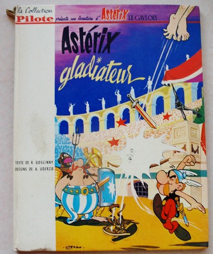 Astérix gladiateur uderzo - gladiateur,