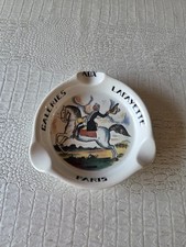 Cendrier Galeries Lafayette Paris Sarreguemines Objet Publicitaire Vintage