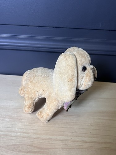 Ancienne peluche petit chien - ,