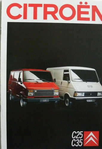 Brochure citroen c 35 - c,
