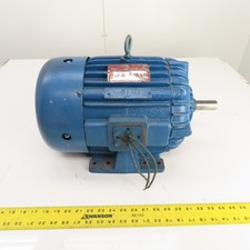 Moteur Électrique AC Delco 2G2404 2CV 460V 3PH 1175RPM 3.7A Cadre 213 Testé