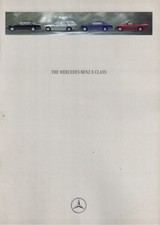 Brochure Mercedes W124 / Break / Coupé / Cabriolet 05/1993 Anglais English