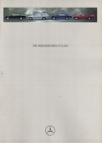 Brochure mercedes w124 break - mercedes, /