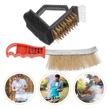  2 Pcs Pinceau De Nettoyage Brosse Multifonctionnelle Accessoires Barbecue