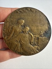 Médaille Chantier De La Gironde Bordeaux 1916 En Bronze