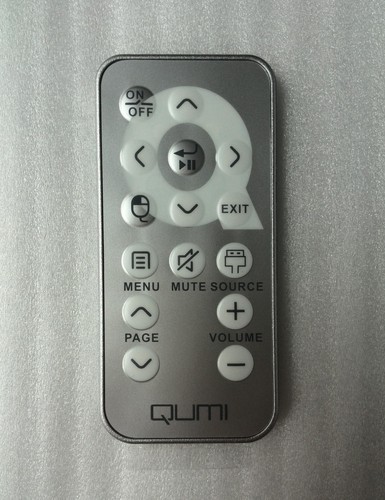 New projector qumi remote - projector, i/r
