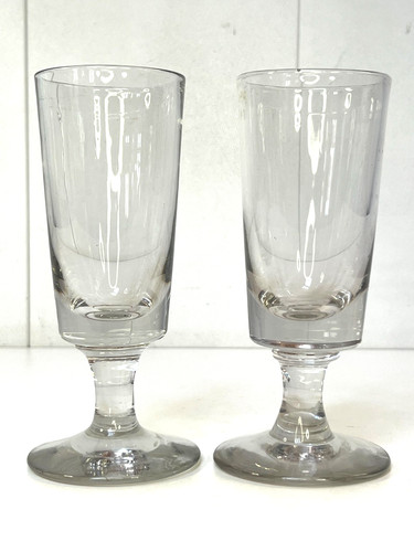 Verres bistrot anciens en - bistrot,
