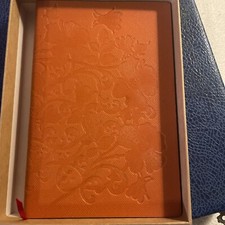 Rare Carnet Cuir Relié