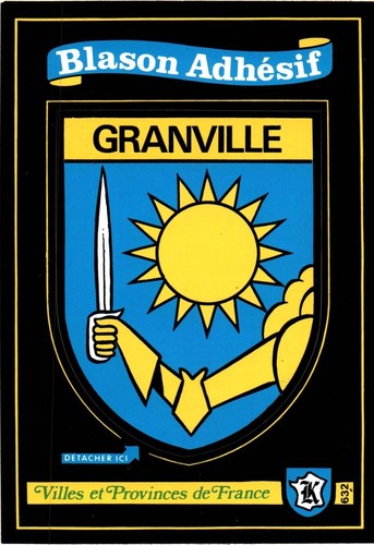 Carte postale blason - carte,