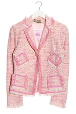 CLAUDE ZANA Blazer en tweed Dames Blazer T EU 34 rose-blanc-chameau
