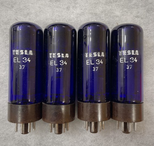 Tesla el34 6ca7 brown - tesla,