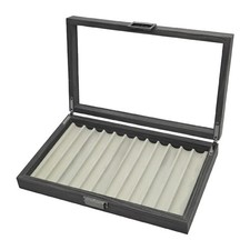 Coffret de rangement en bois pour stylos-plumes, cadeau idéal pour un