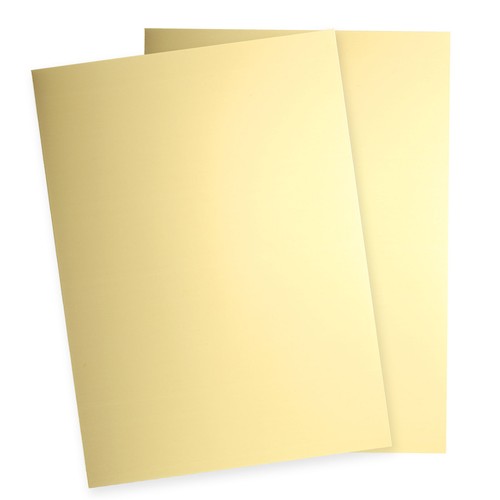 2pcs feuille laiton 8x6 24g - feuille,