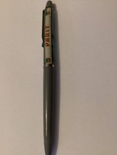 stylo flottant vintage PARIS  Tour Eiffel Arc de Triomphe.