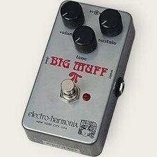 Electro-Harmonix Ram's Head Big Muff Pi Fuzz Pedal 1973 réédition grise boîte...