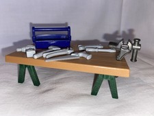 Playmobil Etabli Étau Boite A Outils Atelier Du Père Noël Lutins Christmas