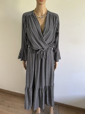 Robe longue noire et blanche neuve Joy’s taille M/L
