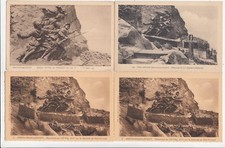 Lot 4 cartes postales