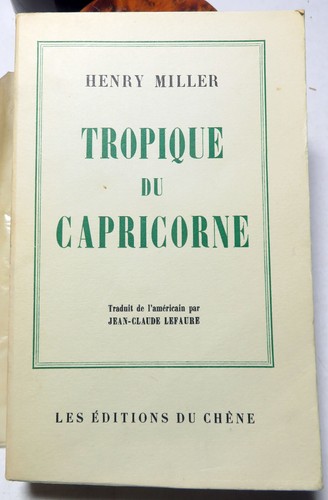 Henry miller tropique - henry, du