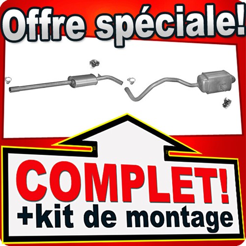 Système échappement pour - système,