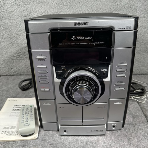Sony mhc gx355 mini - sony, hi-fi
