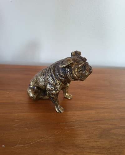 Statuette chien bulldog - statuette,