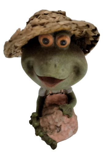 Frog bobblehead figurine - frog,
