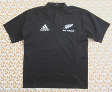 Maillot Rugby Adidas All Blacks New Zealand Vintage Enfant - 14 ans