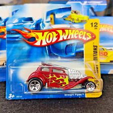 VOITURE HOT WHEELS STRAIGHT PIPES 2007 FIRST EDITIONS 12/36 1:64 SHORT CARD