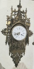 Rare Grande Horloge Pendule