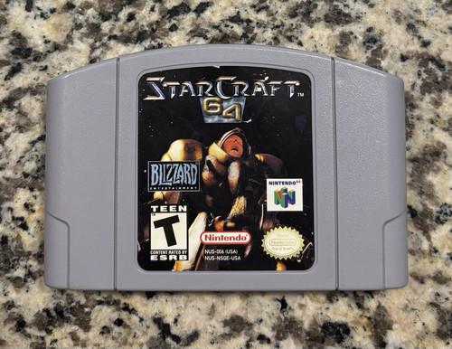 Starcraft for nintendo - nintendo, 64