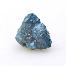 Bleu Naturel Diamant 1.96tcw Ancien Île Forme pour Faire Fiançailles Bague
