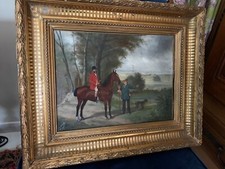 Tableau chasse courre - à,