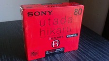 3 Minidisc Sony Red Hot MD 80