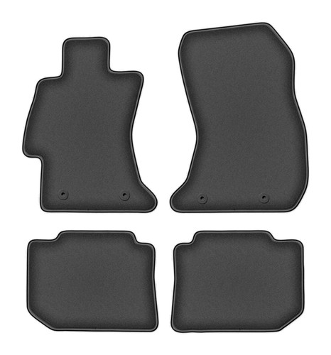 Jeu tapis velours graphite - velours,