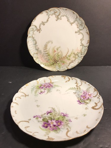 Pair antique limoges - pair,