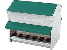 Auge Extérieur Pour Aves. Métal Galvanizado. 12 Huecos. 18 KG