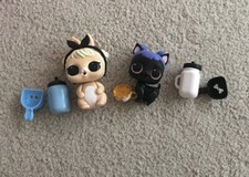 LOL surprise animaux série 3 coton queue et chiot minuit