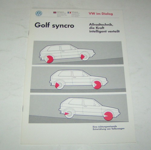 Technique info golf ii - vw,