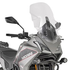 Pare-Brise Transparent Haut Pour Attaches Originales Moto Morini X-Cape 649 2022