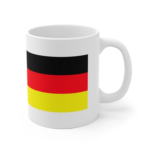 Tasse mit deutschland - tasse, flagge